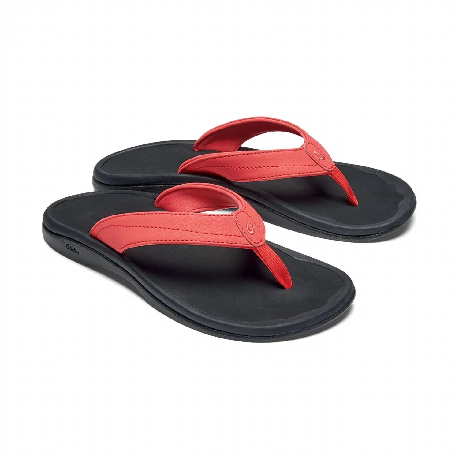 Women's Ohana Flip Flop Sandal In Coral/black