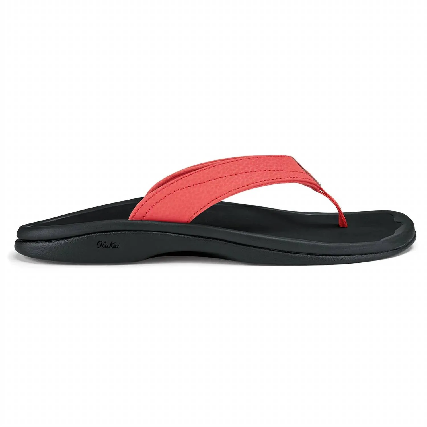 Women's Ohana Flip Flop Sandal In Coral/black
