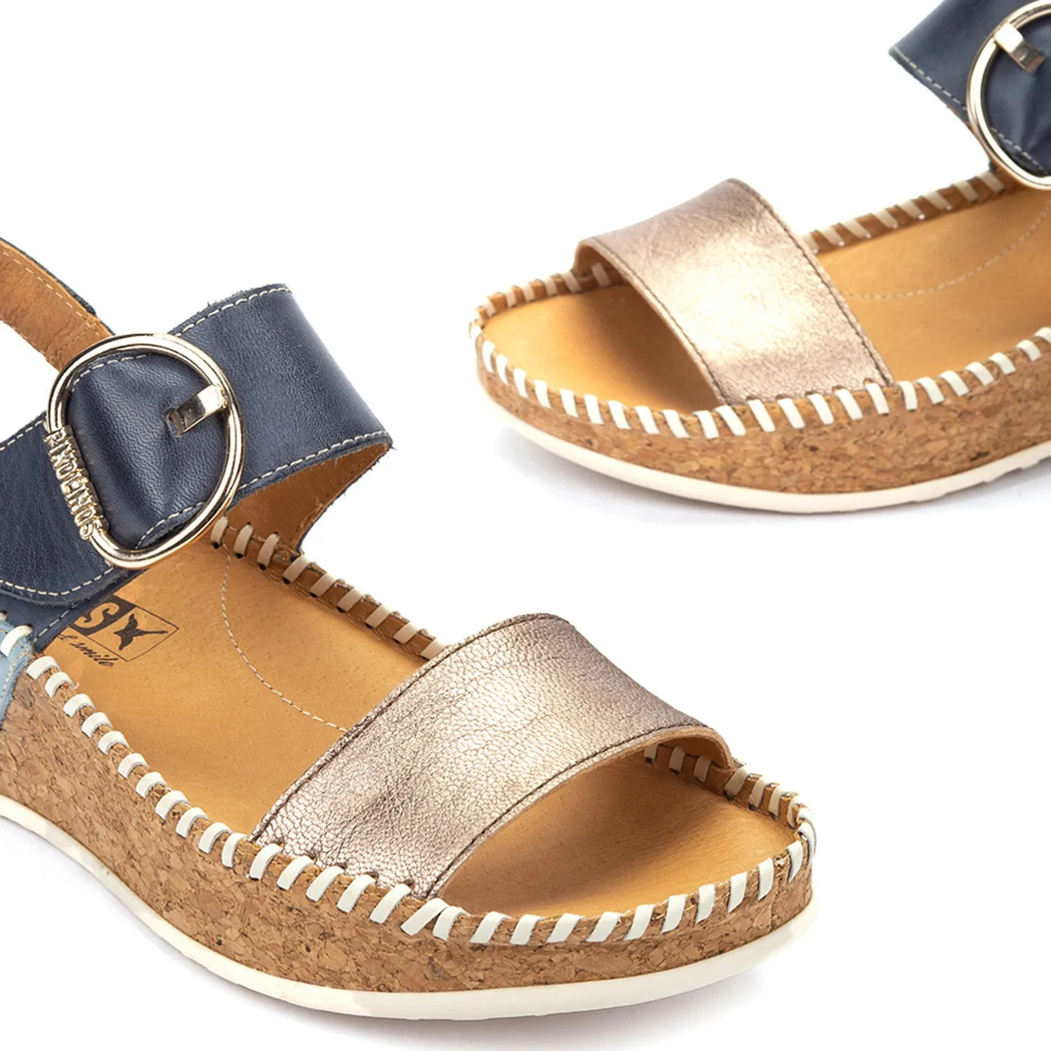 Women's Pikolinos Marina W1C-0709CLC1 Stone/Blue