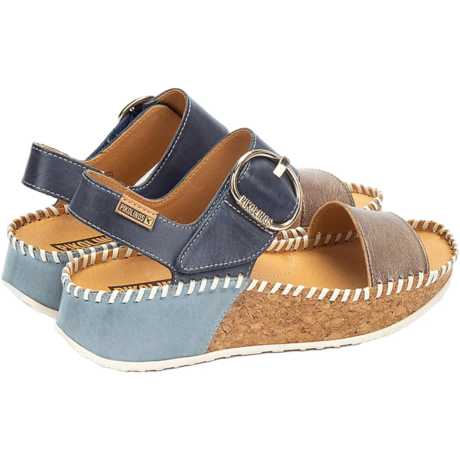 Women's Pikolinos Marina W1C-0709CLC1 Stone/Blue