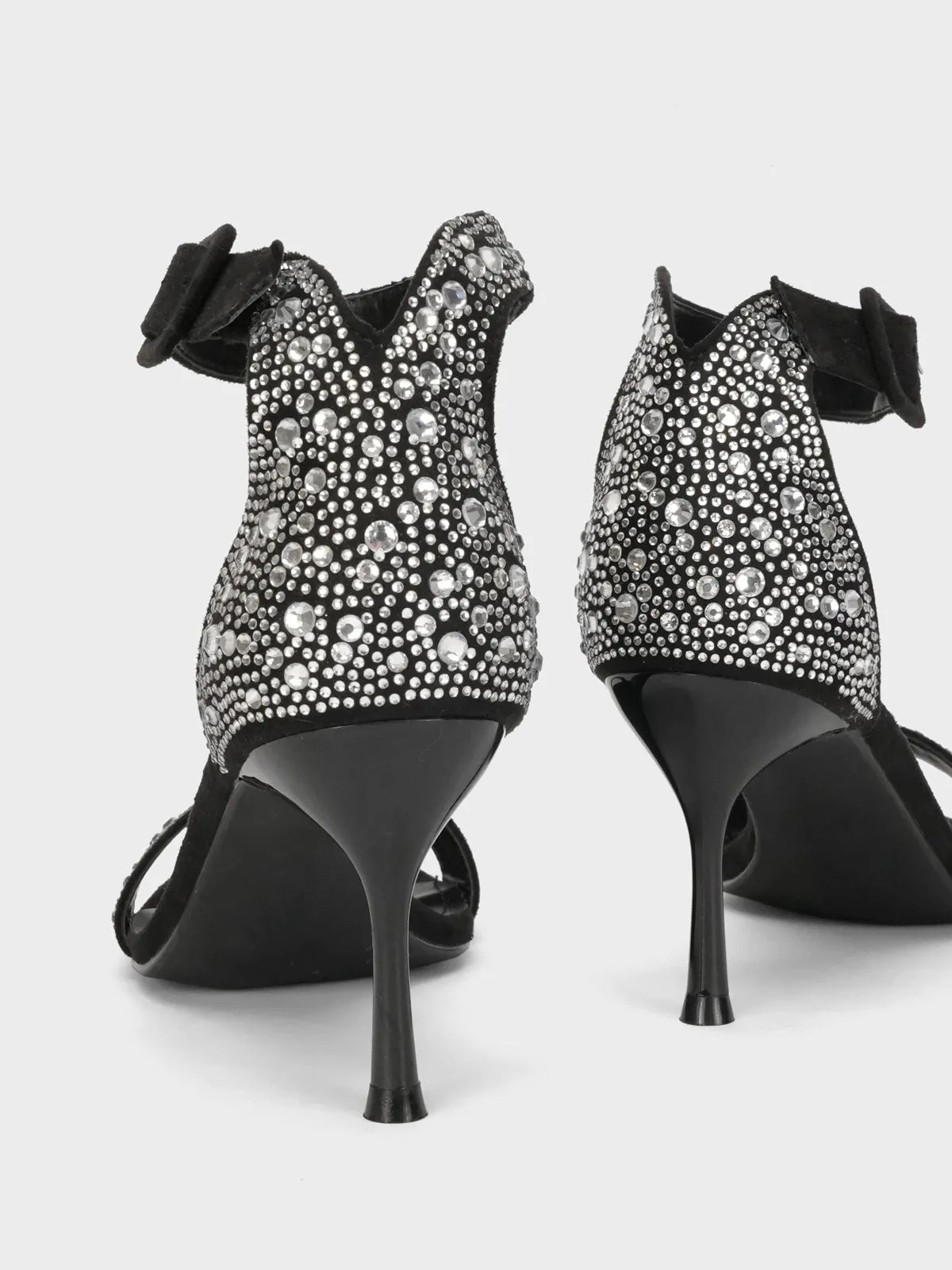 Womens "CYNZIA" Diamante Evening Sandals