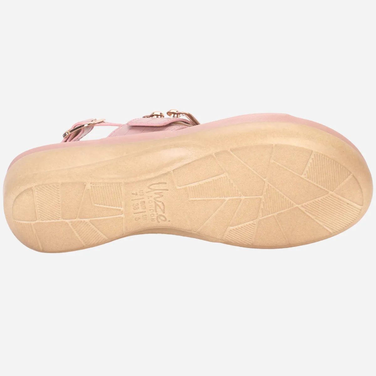 Womens "NIAMA" Open Toe Comfy Everyday Wedge Sandals