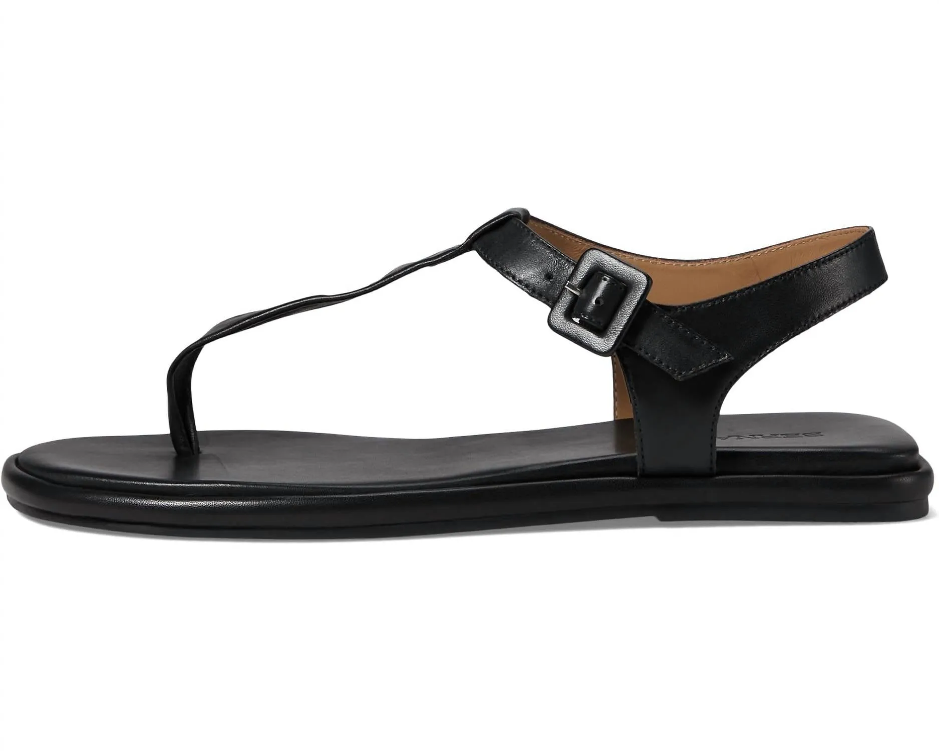 Women's Tucson Sandal In Black Glove Leather