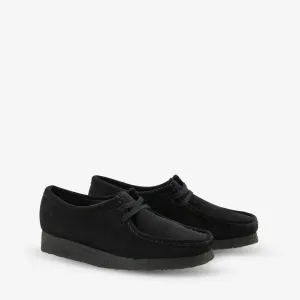 Women's Wallabee Black Suede