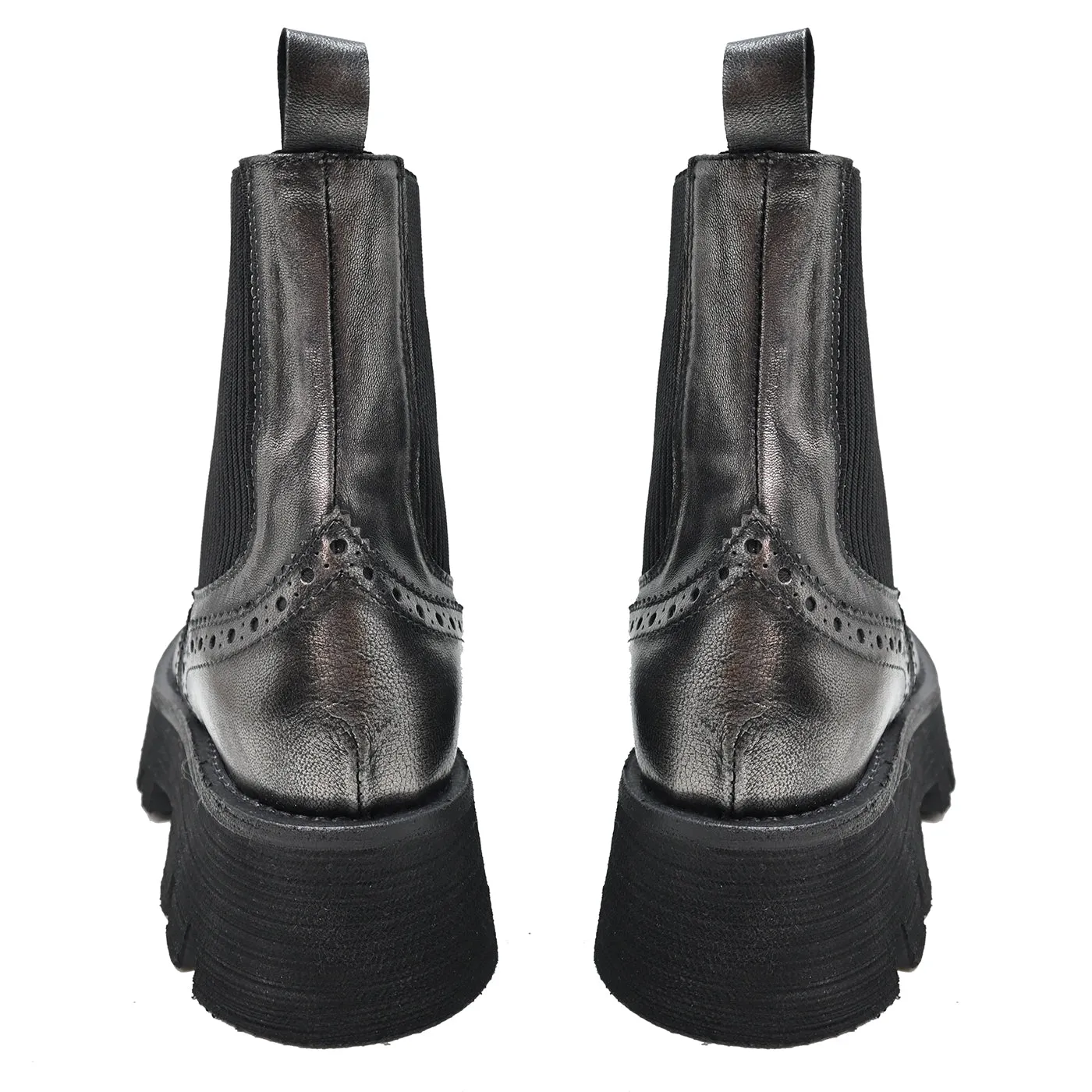 WOOKYEE 04 - beatles boots leather STEEL