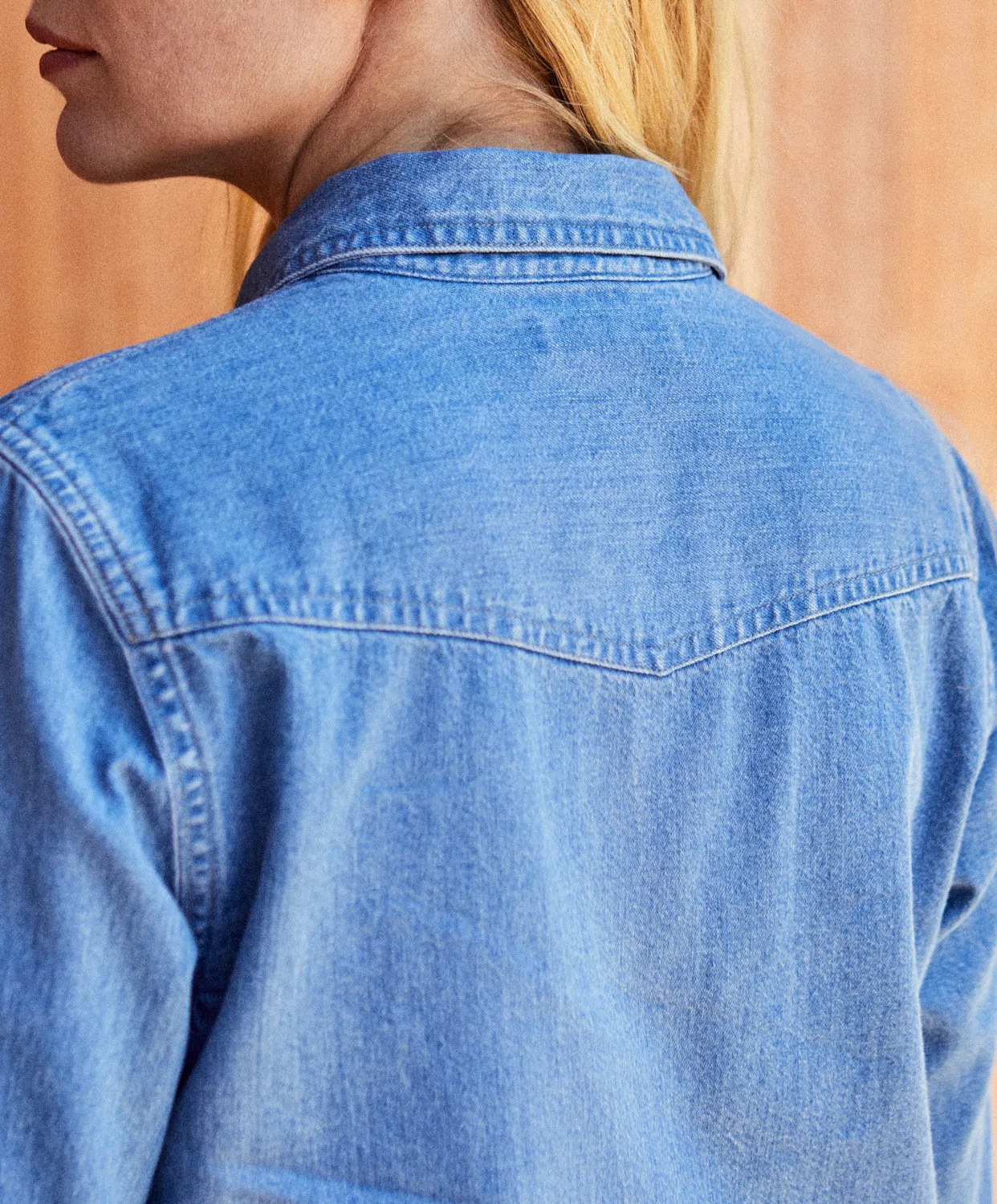 Wyatt Western Denim Shirt - FINAL SALE