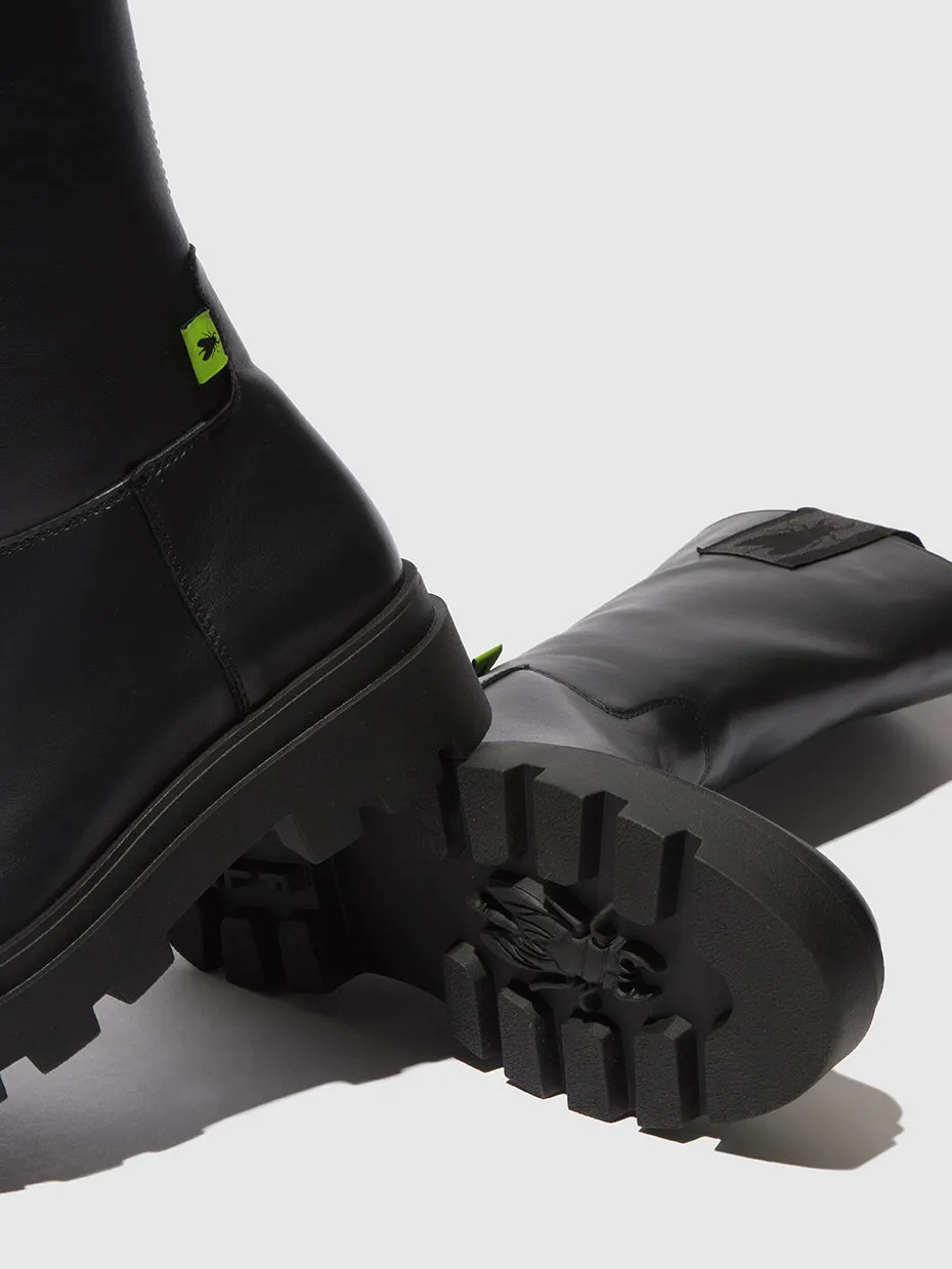Zip Up Boots JALO882FLY NAOMI BLACK