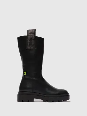 Zip Up Boots JALO882FLY NAOMI BLACK