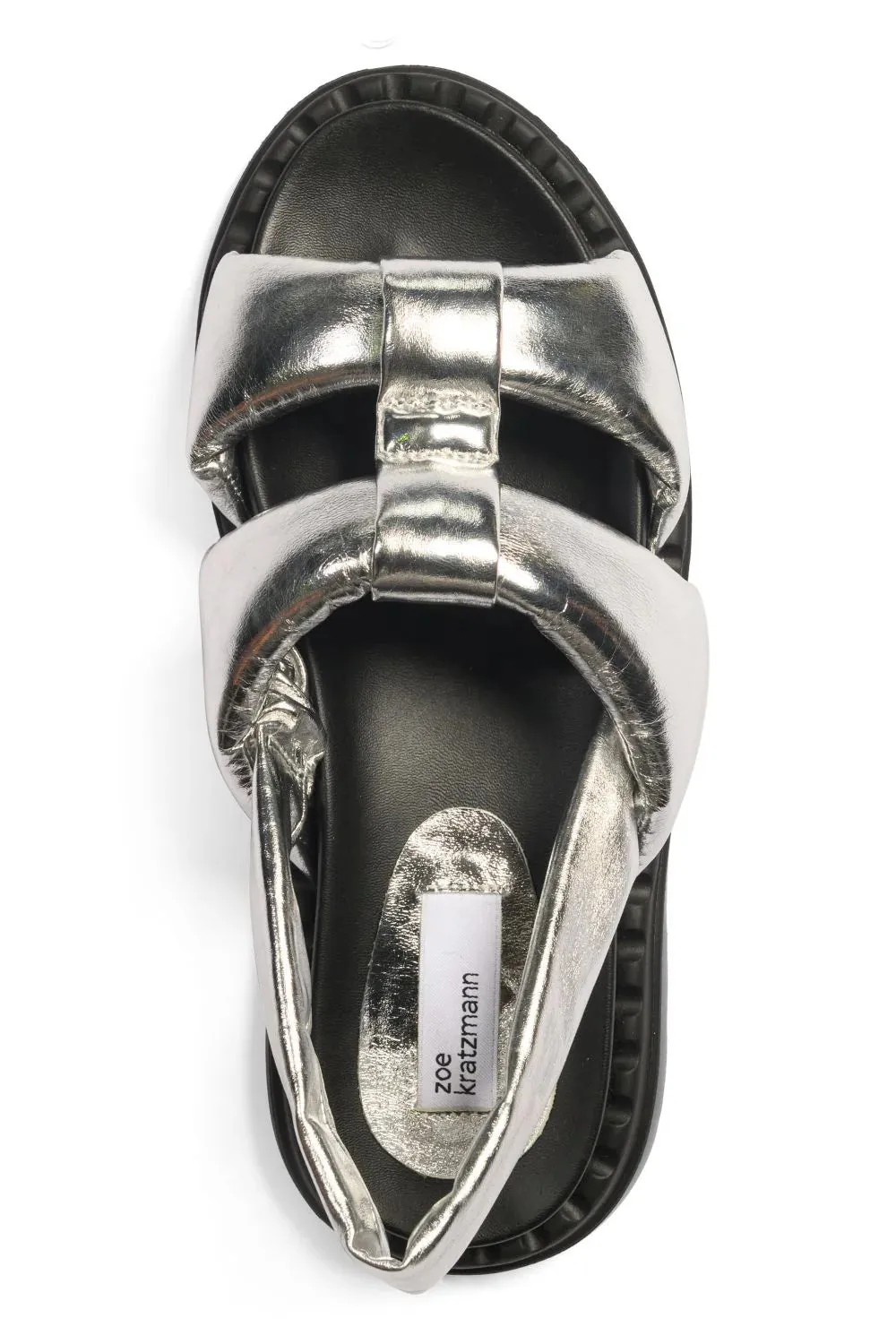 Zoe Kratzmann Arc Sandal - Platinum